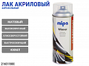лак-аэрозоль матовый акриловый Winner MIPA (400мл) 