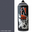 A708 темно-серый/GREY DARK краска для граффити аэрозоль ARTON (520мл)