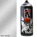 A922 серебро/SILVER краска для граффити аэрозоль ARTON (520мл)