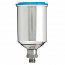 бачок для миникраскопультов с наружной резьбой алюминиевый ANEST IWATA (150мл)