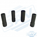 головка ударная удлиненная 1/2" 24мм PNEUTEC Германия (1шт)