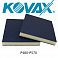 губка абразивная двухсторонняя P 480-570 SUPERFINE синяя 123х98х13мм KOVAX