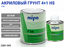 грунт 4+1 белый F54 HS акриловый с отвердителем MIPA (1л+0,25л) 