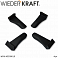 комплект пластиковых накладок на зажимные кулачки WIEDERKRAFT (4шт)